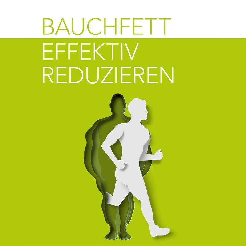 Illustration von vorher-nacher Beispiel zum Thema Abnehmen